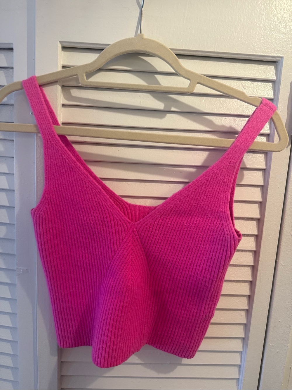 J. Crew Hot Pink Cashmere Sweater